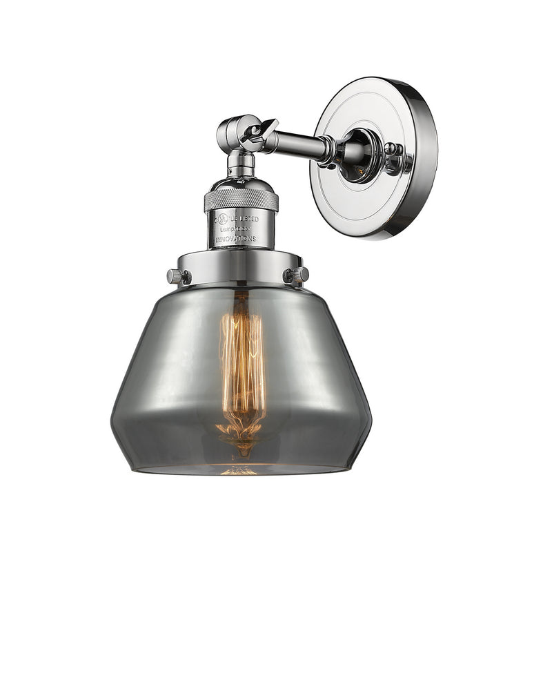 Innovations 203-PC-G173-LED LED Wall Sconce, Polished Chrome