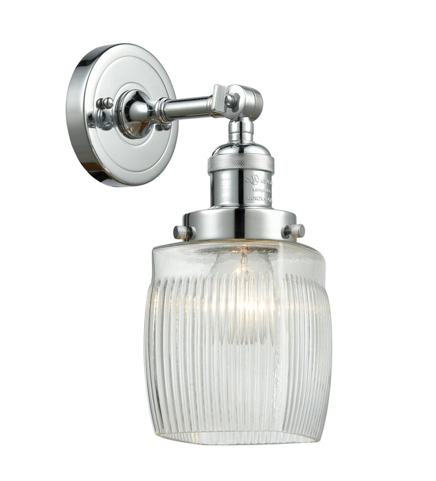 Innovations 203-PC-G302-LED LED Wall Sconce, Polished Chrome