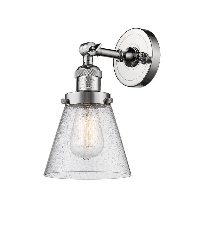 Innovations 203-PC-G64-LED LED Wall Sconce, Polished Chrome
