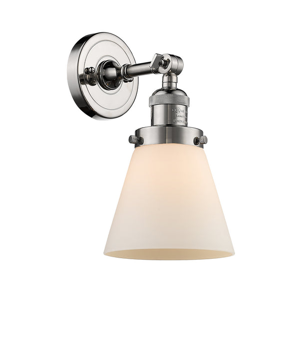Innovations 203-PN-G61-LED LED Wall Sconce, Polished Nickel