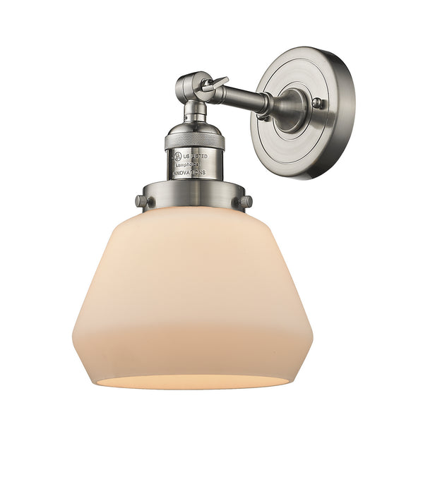 Innovations 203-SN-G171-LED LED Wall Sconce, Brushed Satin Nickel