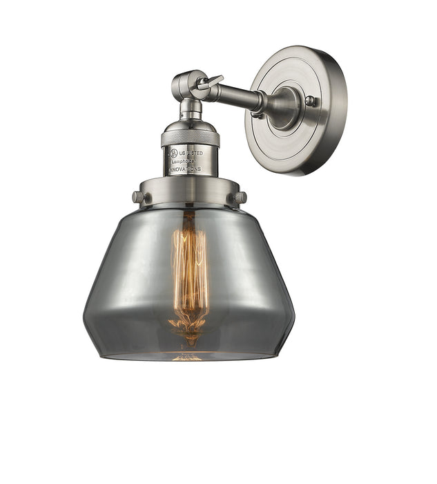 Innovations 203-SN-G173-LED LED Wall Sconce, Brushed Satin Nickel