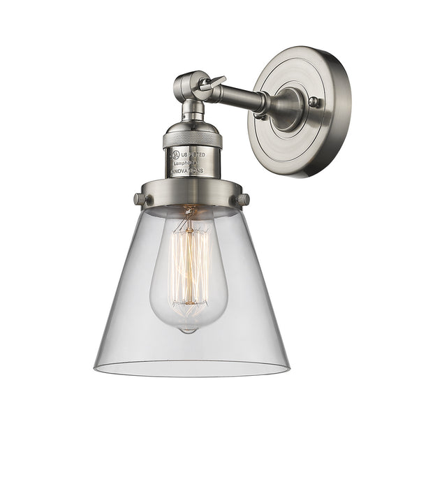 Innovations 203-SN-G62-LED LED Wall Sconce, Brushed Satin Nickel
