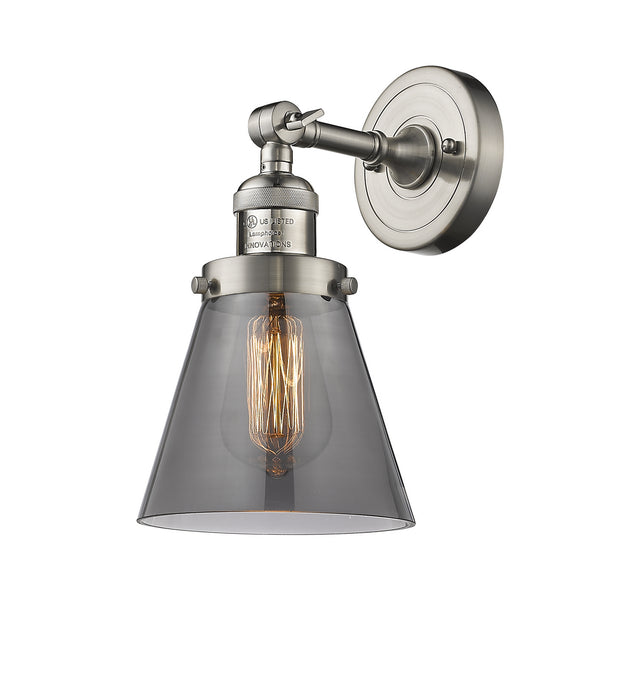 Innovations 203-SN-G63-LED LED Wall Sconce, Brushed Satin Nickel
