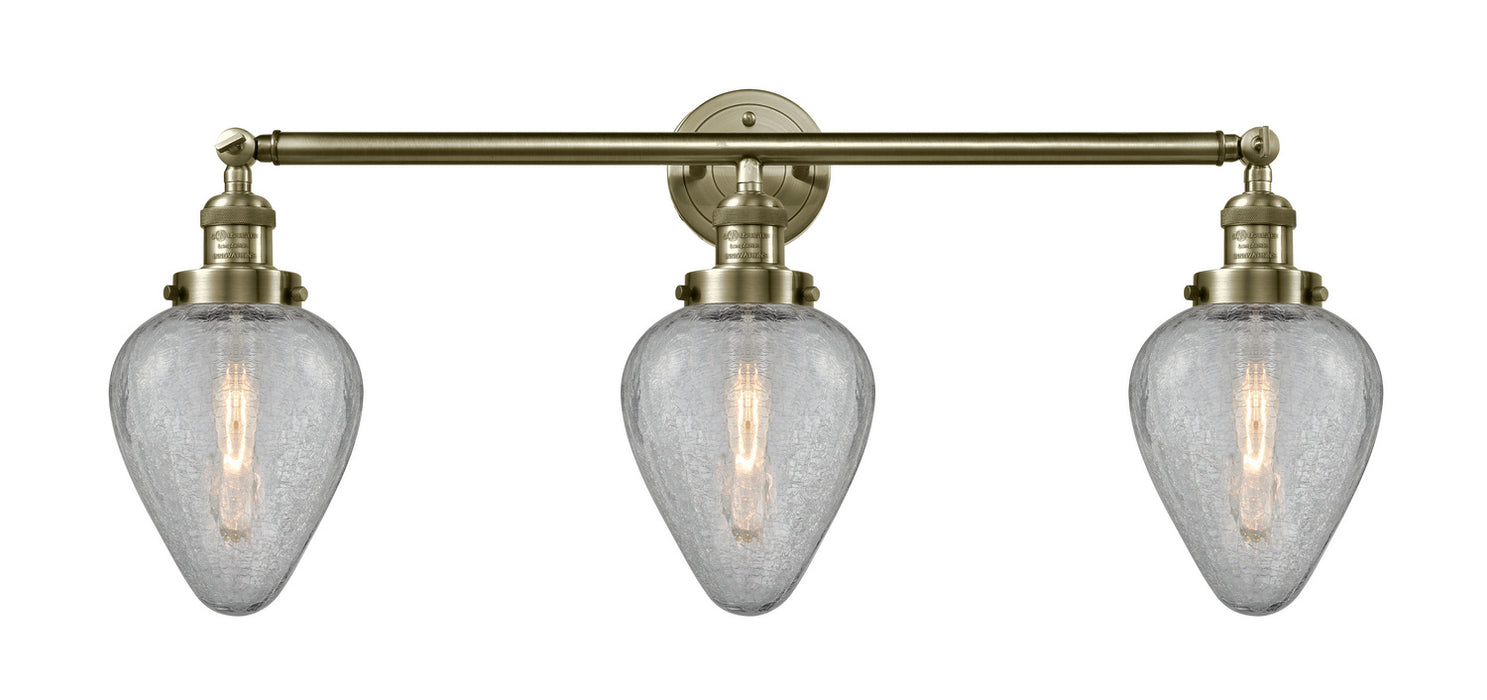 Innovations 205-AB-G165-LED LED Bath Vanity, Antique Brass