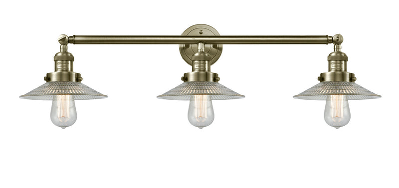 Innovations 205-AB-G2 Three Light Bath Vanity, Antique Brass