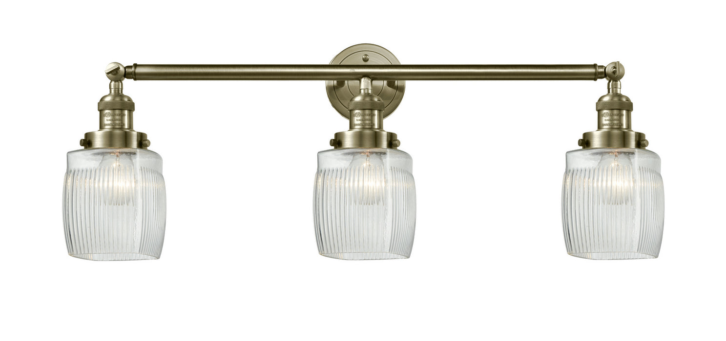 Innovations 205-AB-G302-LED LED Bath Vanity, Antique Brass