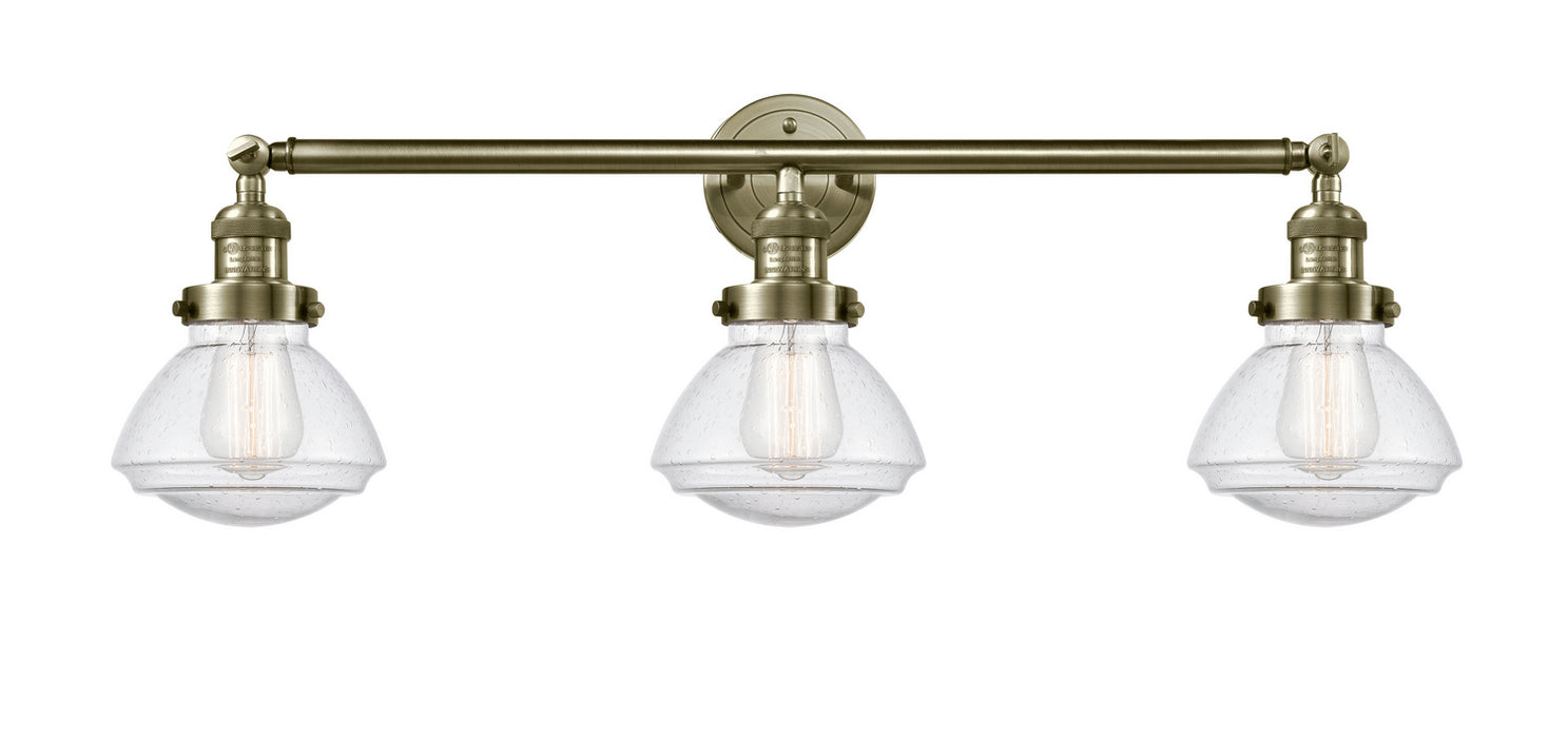 Innovations 205-AB-G324-LED LED Bath Vanity, Antique Brass