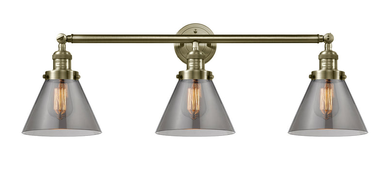 Innovations 205-AB-G43-LED LED Bath Vanity, Antique Brass