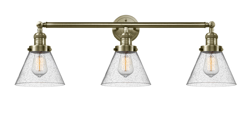 Innovations 205-AB-G44-LED LED Bath Vanity, Antique Brass