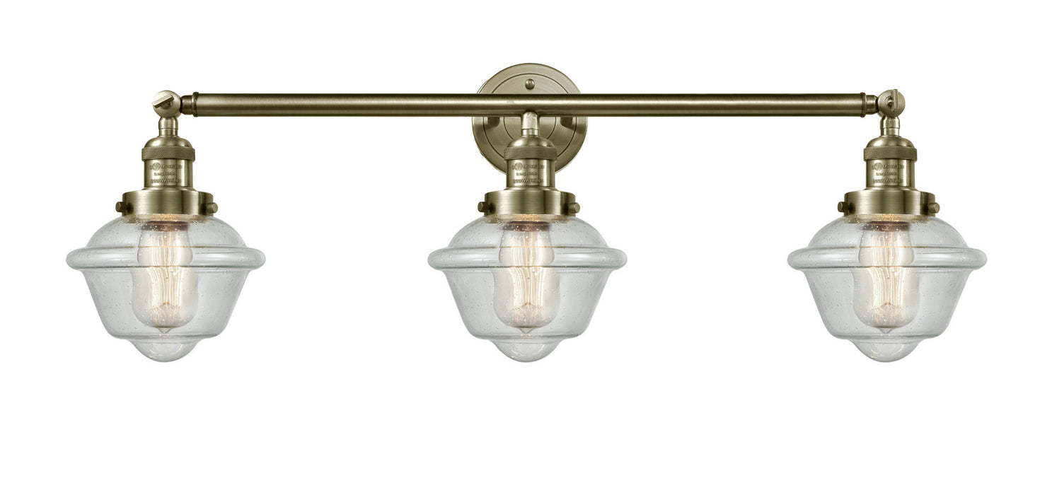 Innovations 205-AB-G534-LED LED Bath Vanity, Antique Brass