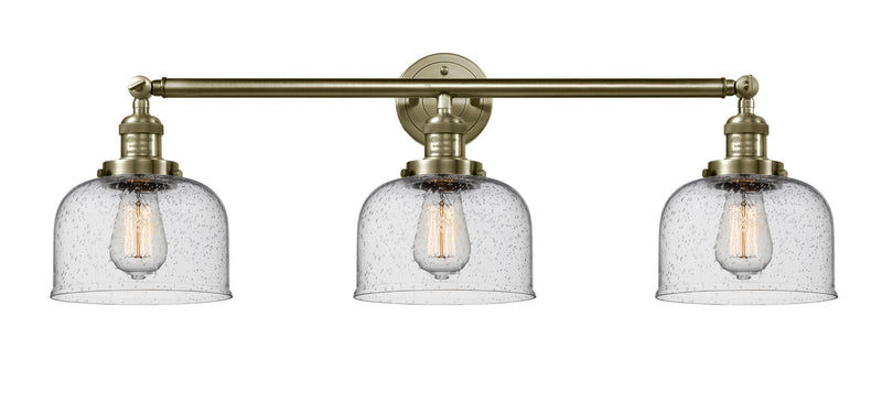 Innovations 205-AB-G74-LED LED Bath Vanity, Antique Brass