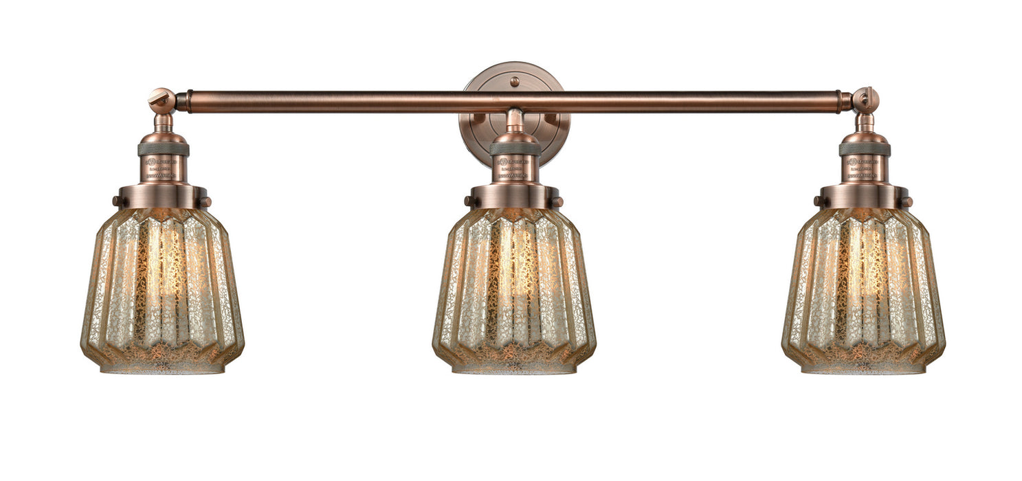 Innovations 205-AC-G146-LED LED Bath Vanity, Antique Copper