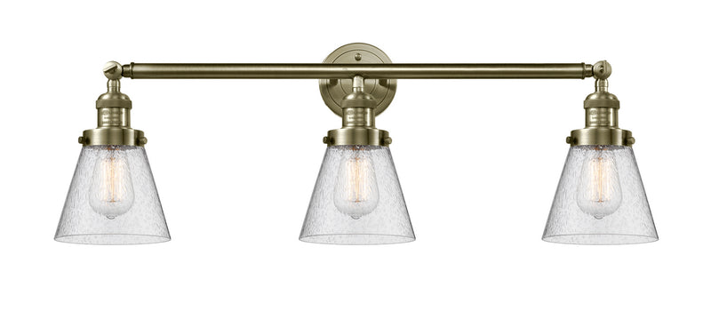Innovations 205-AB-G64-LED LED Bath Vanity, Antique Brass
