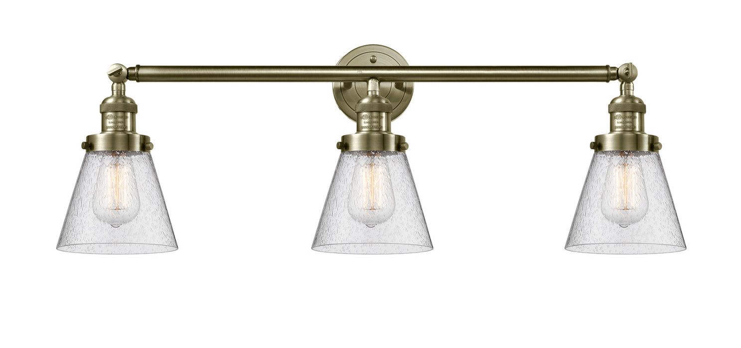 Innovations 205-AB-G64-LED LED Bath Vanity, Antique Brass
