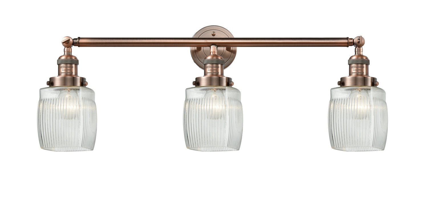Innovations 205-AC-G302-LED LED Bath Vanity, Antique Copper