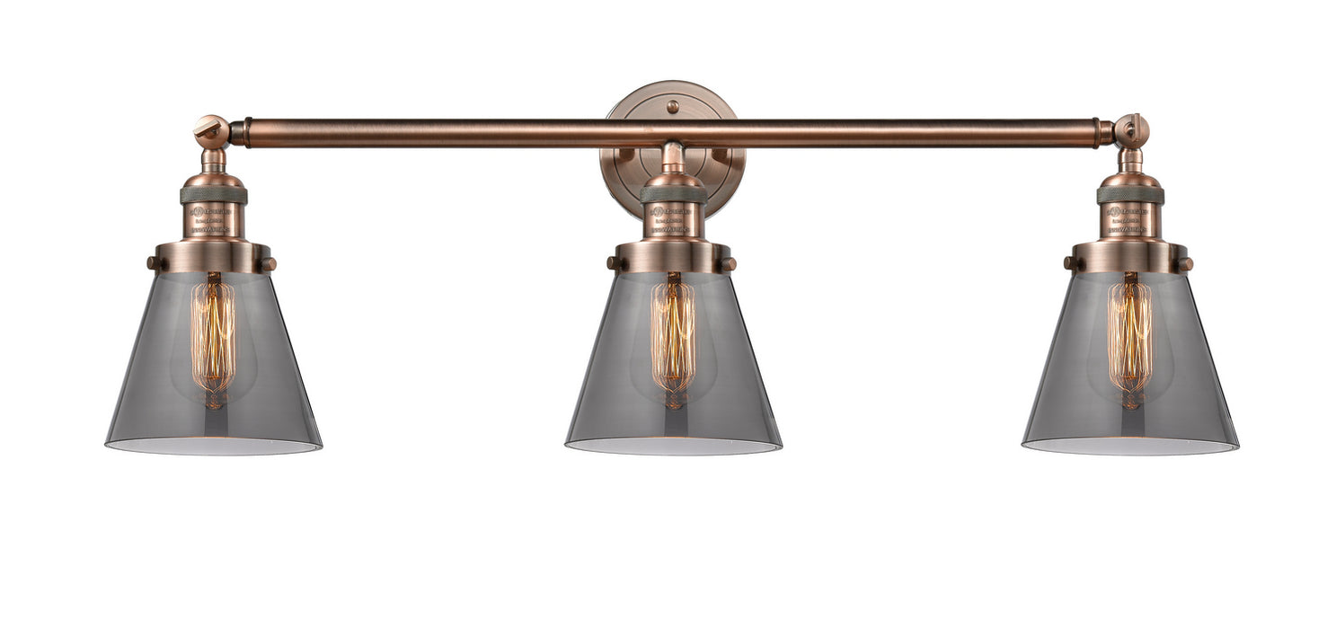 Innovations 205-AC-G63-LED LED Bath Vanity, Antique Copper