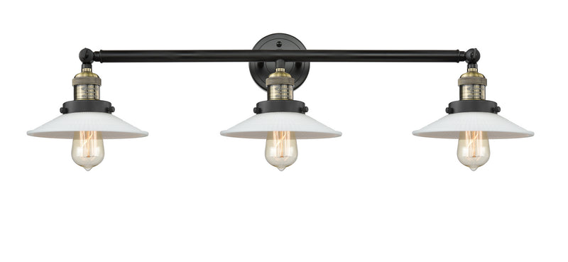 Innovations 205-BAB-G1 Three Light Bath Vanity, Black Antique Brass