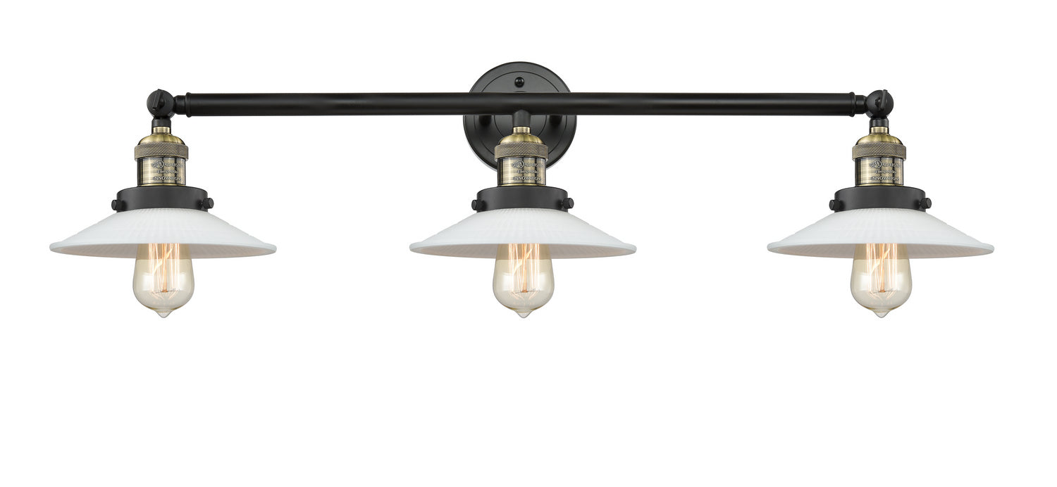 Innovations 205-BAB-G1 Three Light Bath Vanity, Black Antique Brass