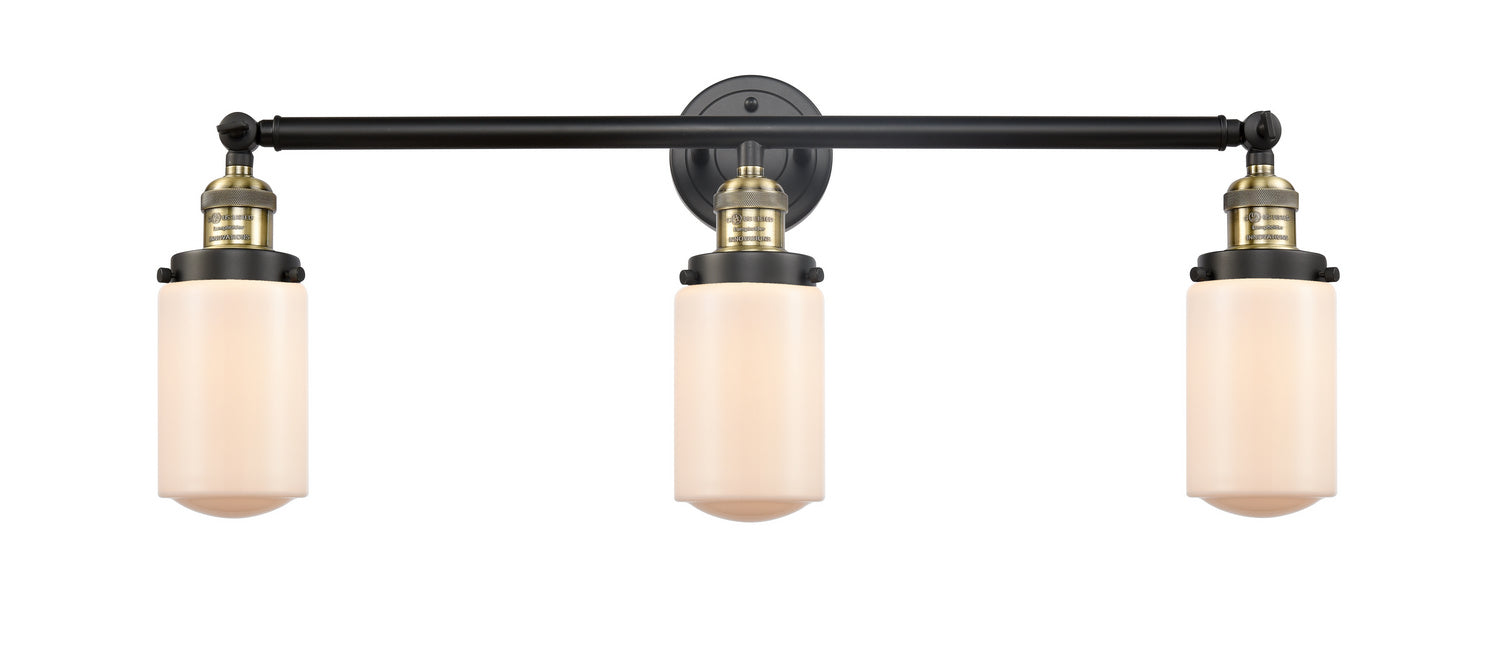 Innovations 205-BAB-G311-LED LED Bath Vanity, Black Antique Brass