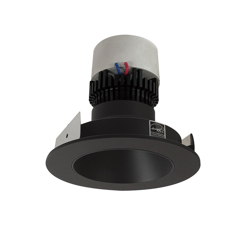 Nora Lighting NPR-4RNDC40XBB Recessed, Black Reflector / Black Flange