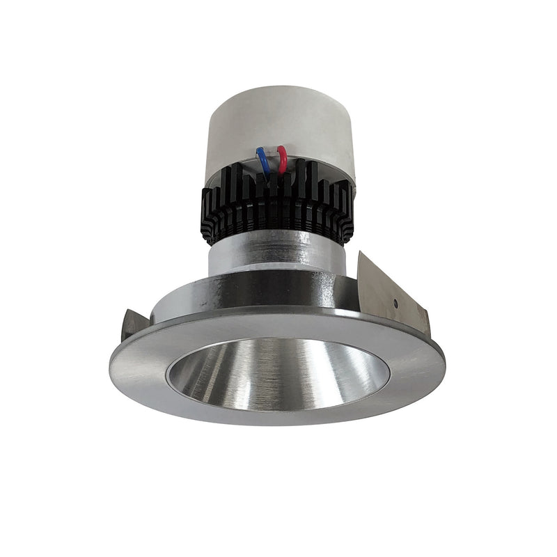 Nora Lighting NPR-4RNDCCDXNN Recessed, Natural Metal Reflector / Natural Metal Flange