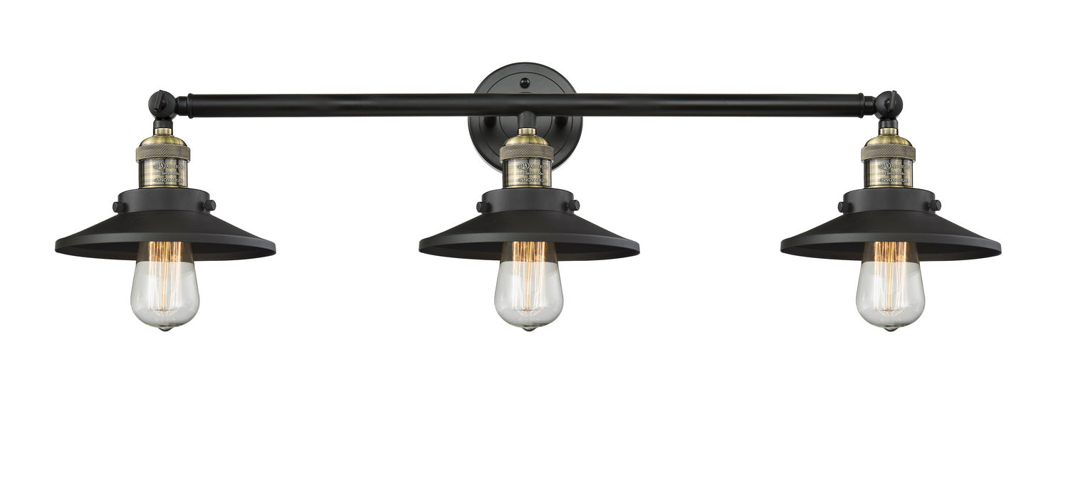 Innovations 205-BAB-M6-LED LED Bath Vanity, Black Antique Brass
