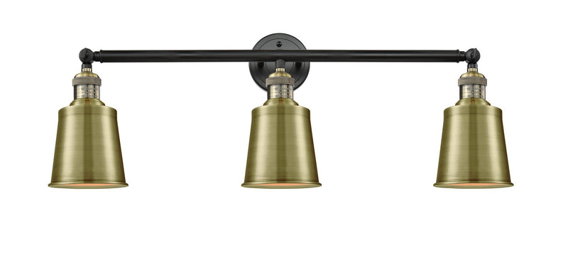 Innovations 205-BAB-M9-AB Three Light Bath Vanity, Black Antique Brass