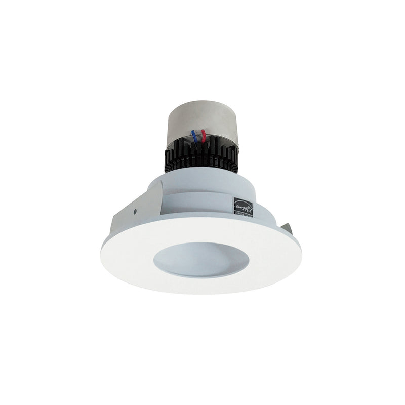 Nora Lighting NPR-4RPH40XMPW Recessed, Matte Powder White Pinhole / Matte Powder White Flange