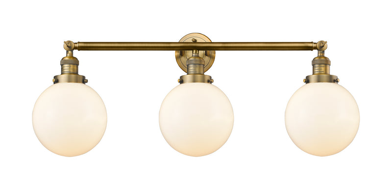 Innovations 205-BB-G201-8-LED LED Bath Vanity, Brushed Brass