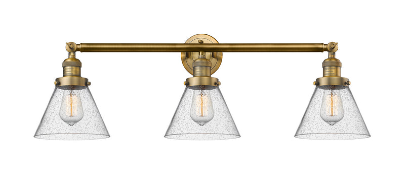 Innovations 205-BB-G44-LED LED Bath Vanity, Brushed Brass
