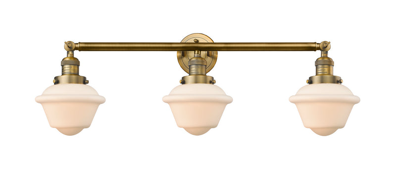 Innovations 205-BB-G531 Three Light Bath Vanity, Brushed Brass