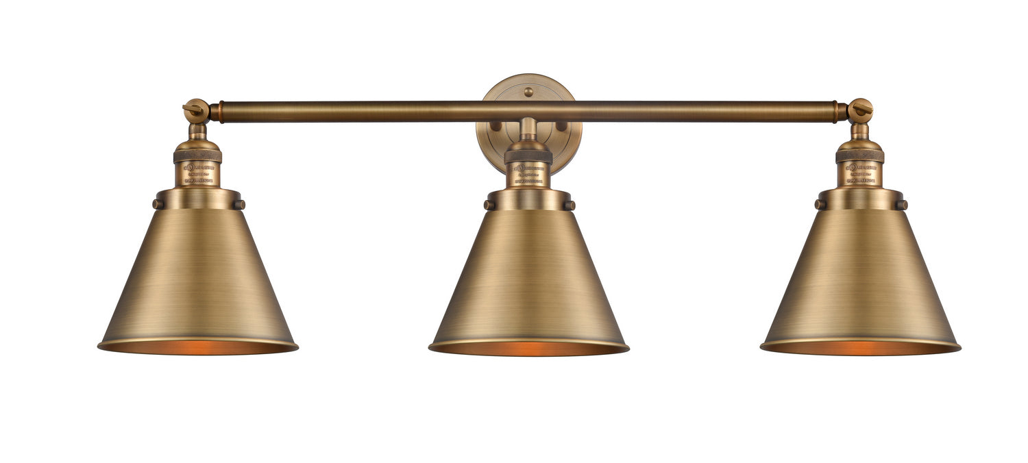Innovations 205-BB-M13-BB-LED LED Bath Vanity, Brushed Brass