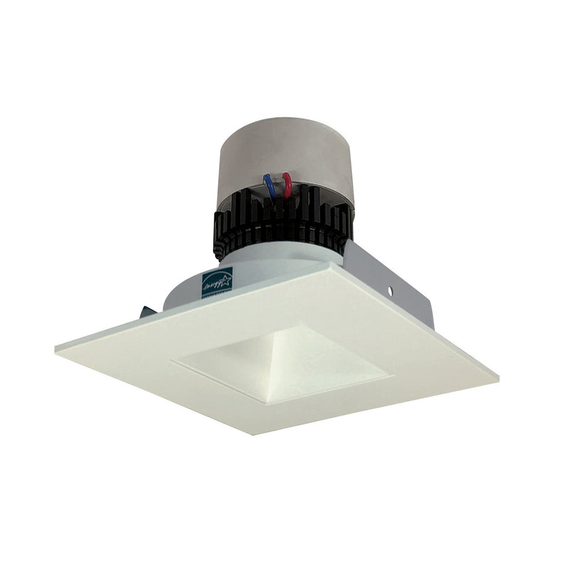 Nora Lighting NPR-4SNDSQ30XWW Recessed, White Reflector / White Flange