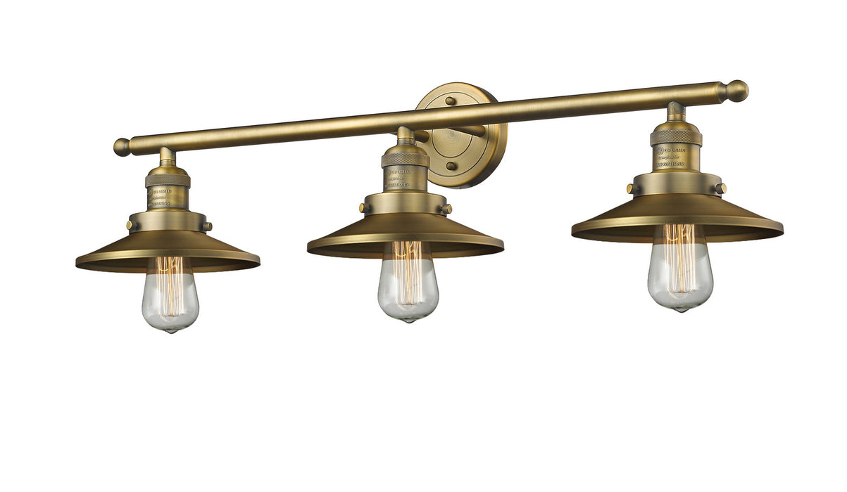 Innovations 205-BB-M4-LED LED Bath Vanity, Brushed Brass