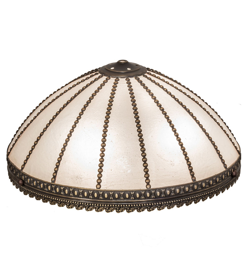 Meyda Tiffany 13967 Shade, Craftsman Brown Hilighted