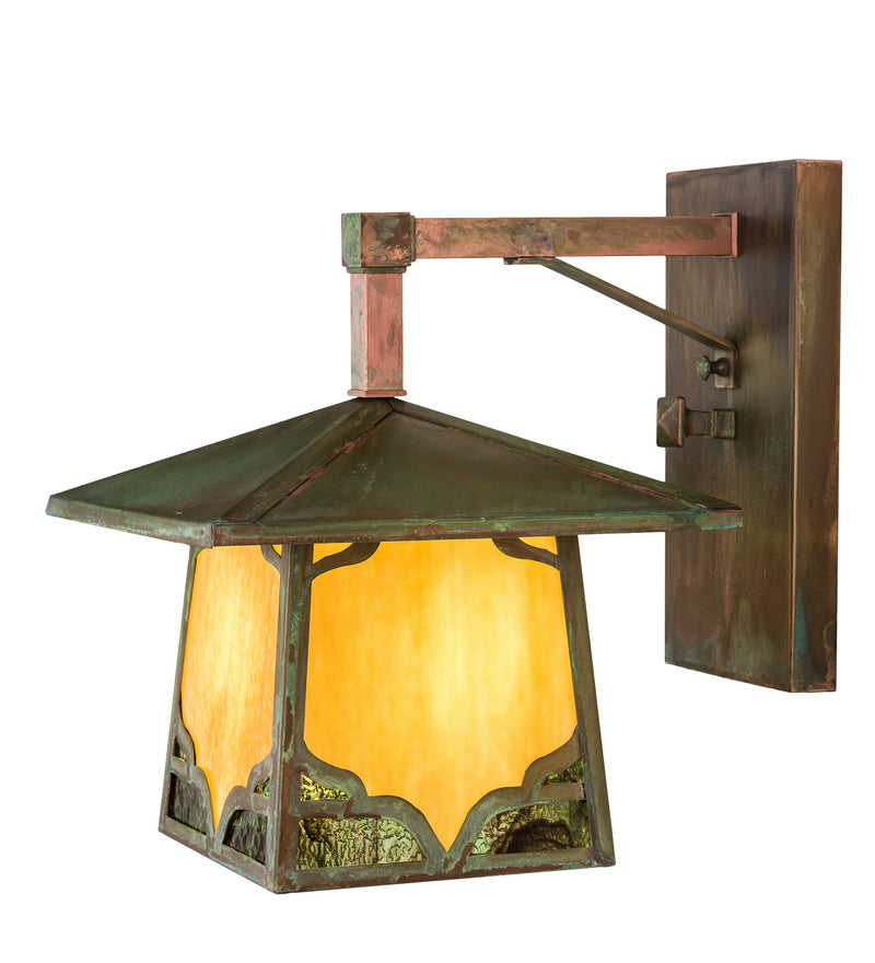 Meyda Tiffany 174808 One Light Wall Sconce, Verdi Copper
