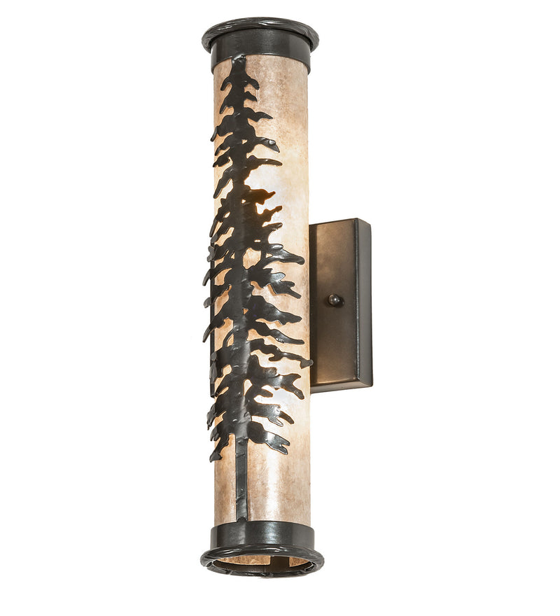 Meyda Tiffany 244176 Two Light Wall Sconce, Exterior Oil Rubbed Bronze