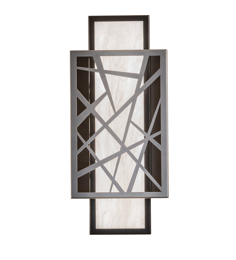 Meyda Tiffany 244697 LED Wall Sconce, Nickel & Timeless Bronze