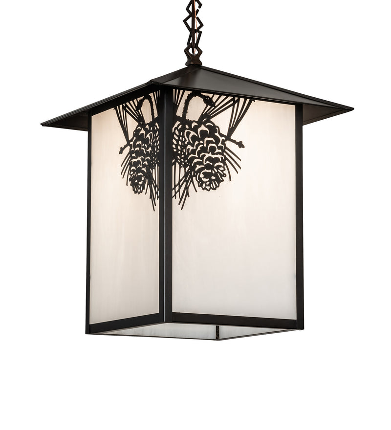 Meyda Tiffany 245258 One Light Pendant, White Glass
