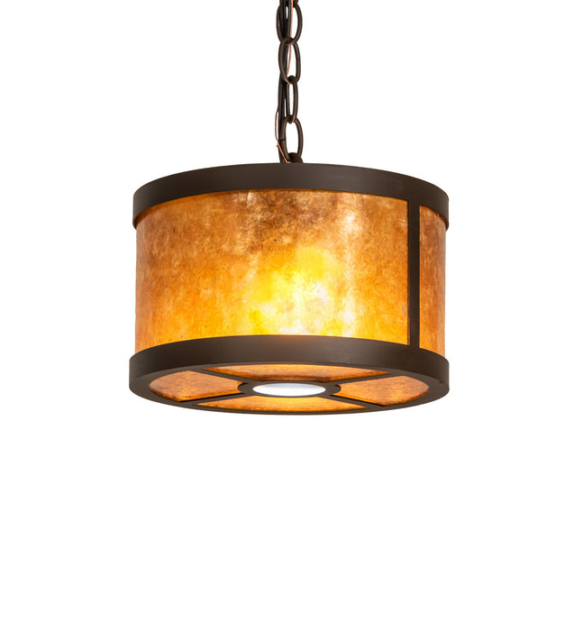 Meyda Tiffany 246131 Three Light Pendant, Oil Rubbed Bronze