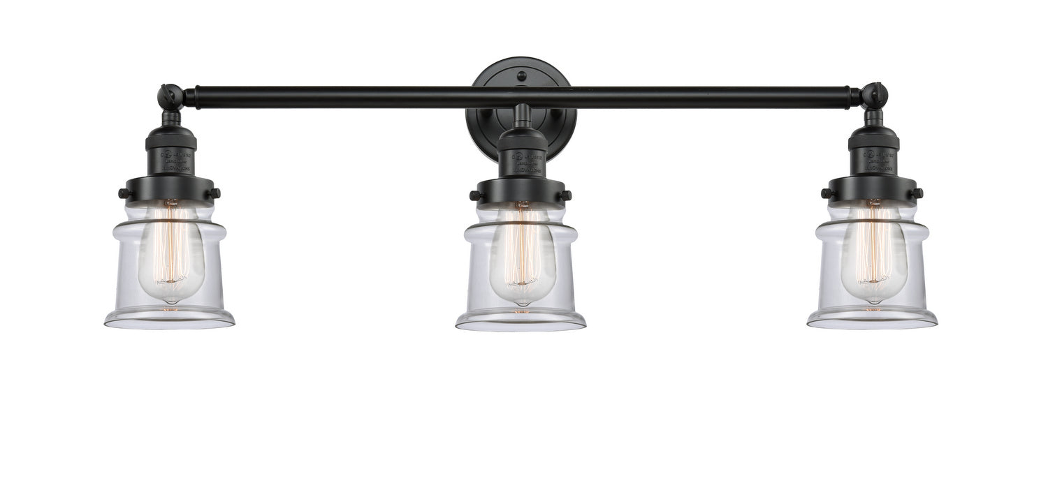 Innovations 205-OB-G182S Three Light Bath Vanity, Oil Rubbed Bronze