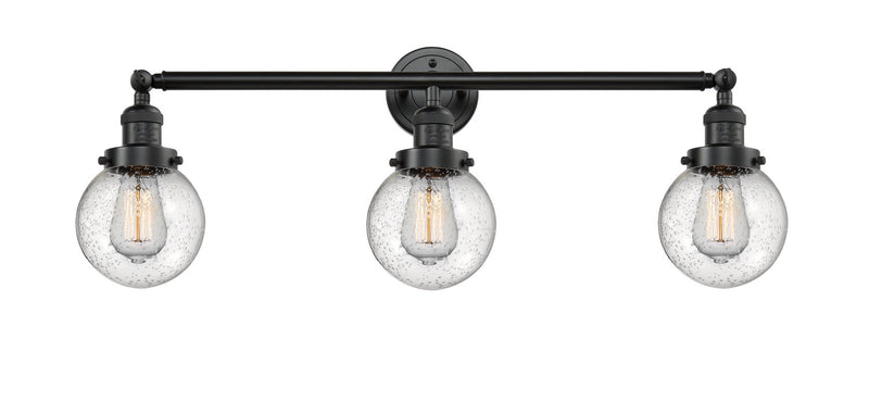 Innovations 205-OB-G204-6-LED LED Bath Vanity, Oil Rubbed Bronze