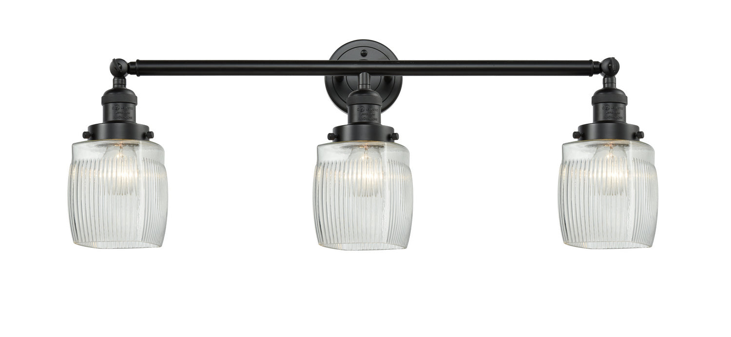 Innovations 205-OB-G302 Three Light Bath Vanity, Oil Rubbed Bronze