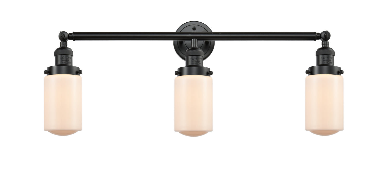 Innovations 205-OB-G311 Three Light Bath Vanity, Oil Rubbed Bronze