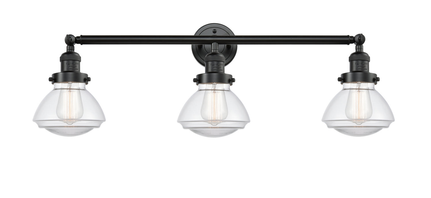 Innovations 205-OB-G322 Three Light Bath Vanity, Oil Rubbed Bronze