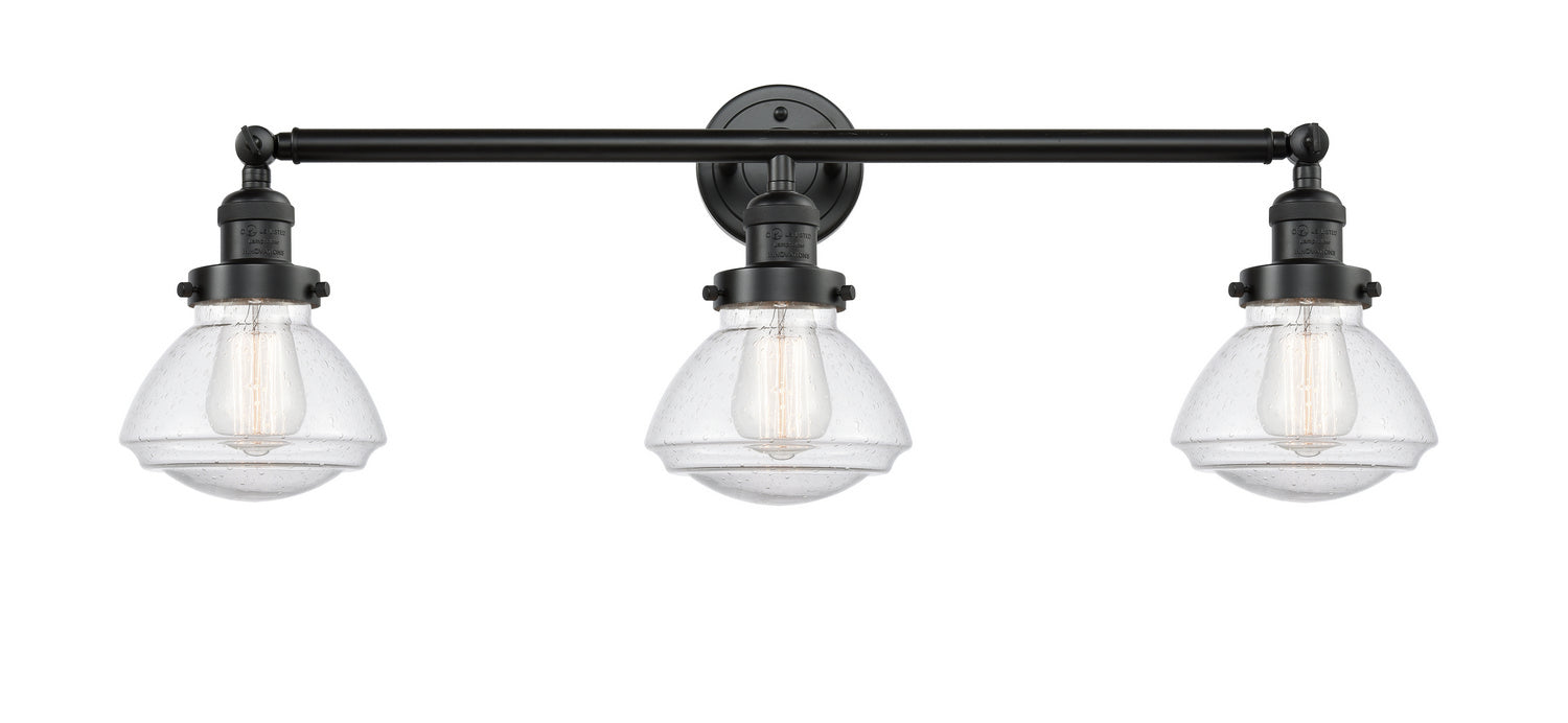 Innovations 205-OB-G324 Three Light Bath Vanity, Oil Rubbed Bronze