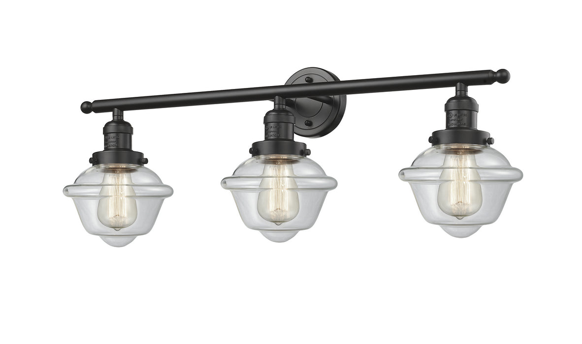 Innovations 205-OB-G532 Three Light Bath Vanity, Oil Rubbed Bronze