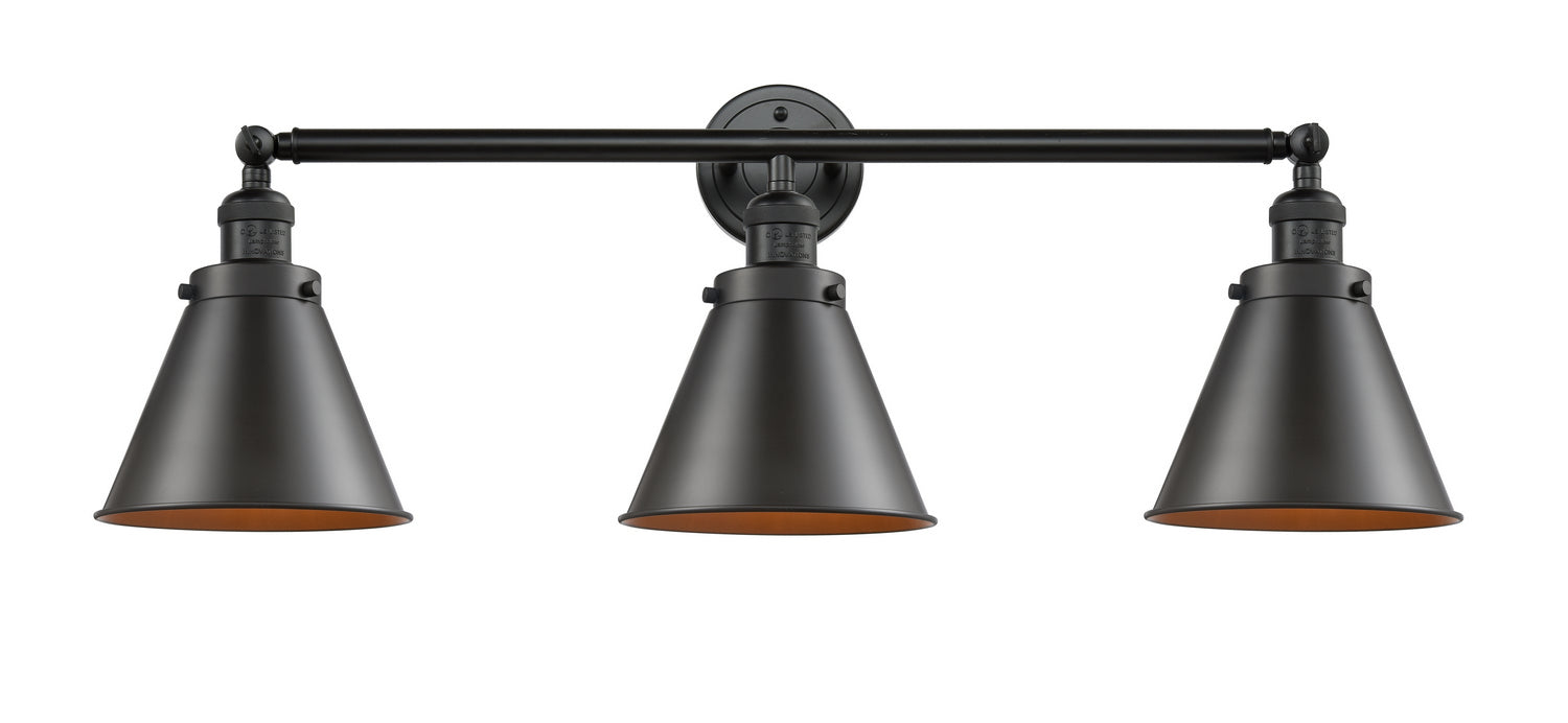 Innovations 205-OB-M13-OB Three Light Bath Vanity, Oil Rubbed Bronze