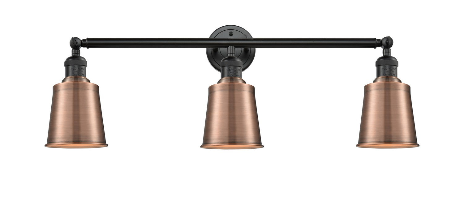 Innovations 205-OB-M9-AC Three Light Bath Vanity, Oil Rubbed Bronze